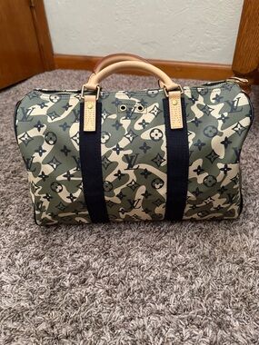 Green Camo Bag